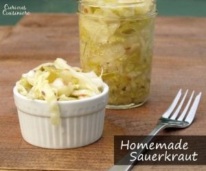 Homemade German Sauerkraut - Curious Cuisiniere