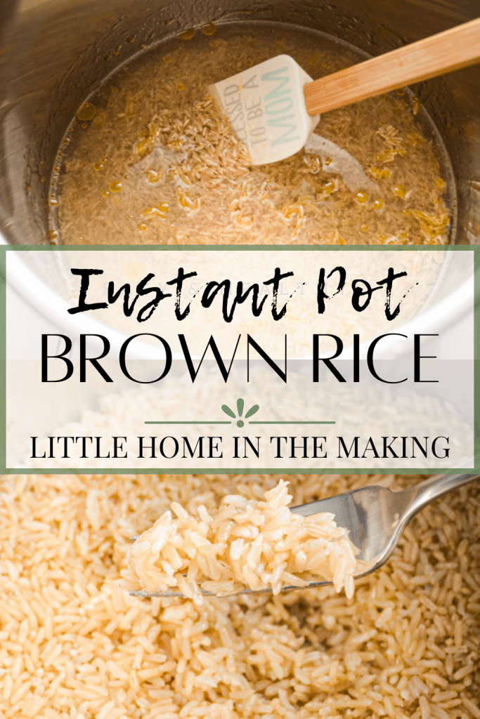 After trying what feels like a billion Instant Pot Brown Rice recipes, I found the perfect method that gives great results every time! No more soggy, puffy brown rice!